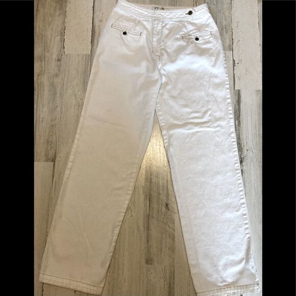 Vintage Benard White Mom High rise Jeans Size 8 - Picture 4 of 7